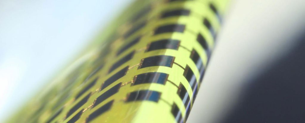 Ultra-Thin Solar Material Which Is 100x Thinner Than A Hair